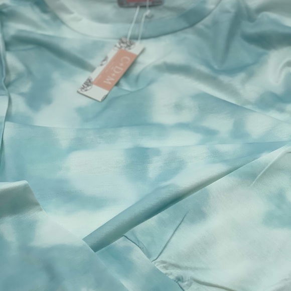 MINT TIE DYE PANT LOUNGE SET - Picture 4 of 9